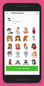 Free Anime WAStickerApps screenshot 4