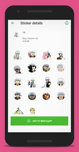 Free Anime WAStickerApps screenshot 5