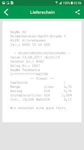 BayWa Tankkarte screenshot 5