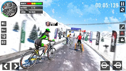 BMX Cycle Race Cycle Stunt screenshot 2