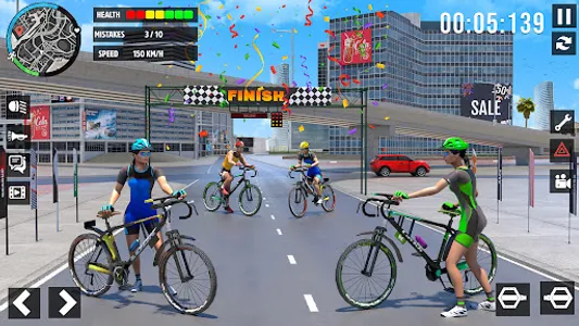 BMX Cycle Race Cycle Stunt screenshot 4