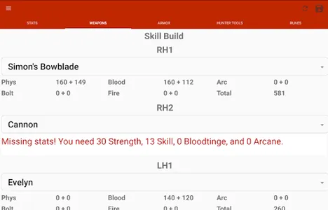 Character Planner for Bloodbor screenshot 15