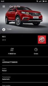 MG iLink screenshot 1