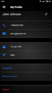 MG iLink screenshot 4