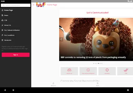 Communicake - baked by BBF screenshot 4
