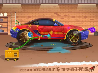 Superhero Car Wash Car Games screenshot 12