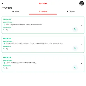 Isuzu Dispatch screenshot 3