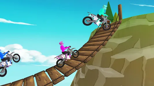 Moto Bike Race : 3XM Game screenshot 1