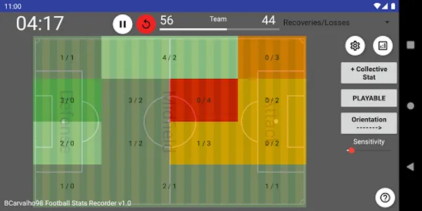 Football Stats Recorder FREE screenshot 0