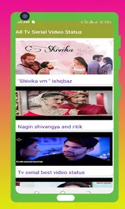 Tv serial video status - 2022 screenshot 3