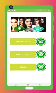 All celebrity video call screenshot 2