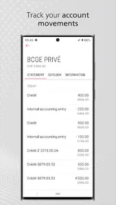 BCGE Mobile Netbanking screenshot 3