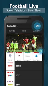 Football TV Live screenshot 0