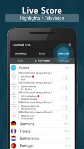 Football TV Live screenshot 2