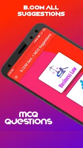 B.COM Sem - 1 MCQ Suggestions screenshot 0