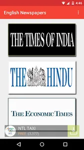 English News papers - India screenshot 0