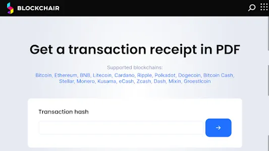 Blockchair: Block Explorer screenshot 12
