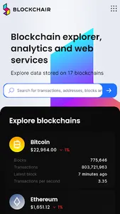 Blockchair: Block Explorer screenshot 2