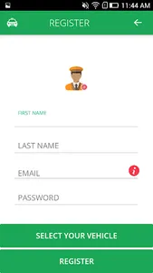 BDride Driver screenshot 1