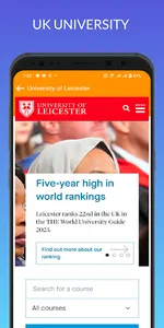 All UK University  for study screenshot 0