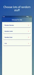 Choose For Me: Random Picker screenshot 0