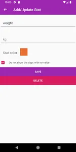 Your Stats screenshot 1