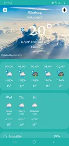 WeatherApp screenshot 1