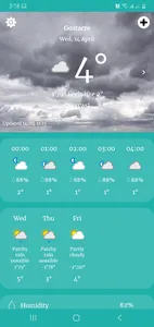 WeatherApp screenshot 2