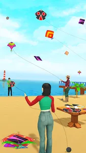 Beach Kite Flying Challenge screenshot 5