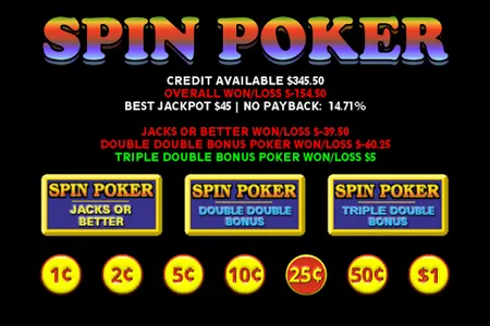 Vegas Casino Spin Poker screenshot 5