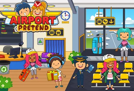 My Pretend Airport Travel Town screenshot 11