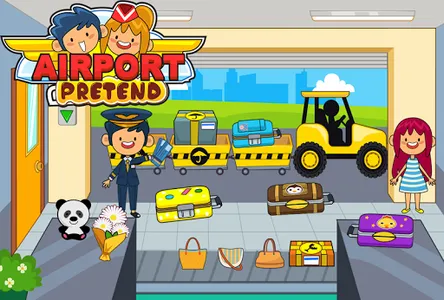 My Pretend Airport Travel Town screenshot 9