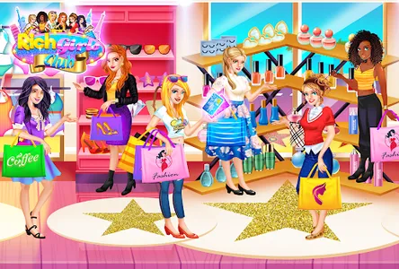 Rich Girls Shopping Games screenshot 6