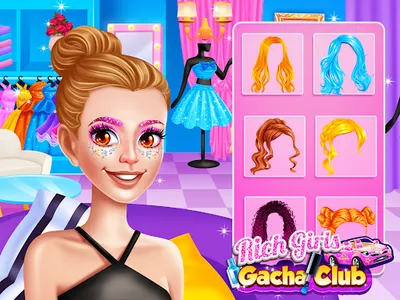 Rich Girls Gacha Club screenshot 1