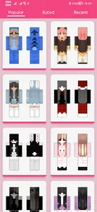 Girl Skins for Minecraft screenshot 1