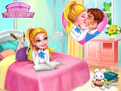 Secret Love Diary! Story Games screenshot 1