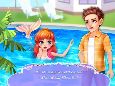 Mermaid Princess Love Story Dr screenshot 3