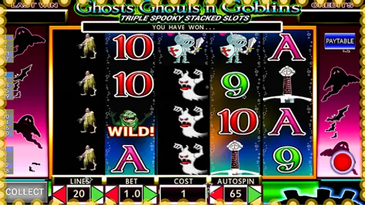 Video Slots: Goblins n' Ghosts screenshot 3