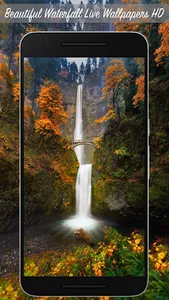 Beautiful Waterfall Live Wallp screenshot 5