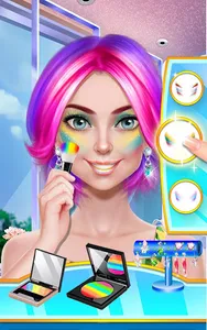 Makeup Artist - Rainbow Salon screenshot 14