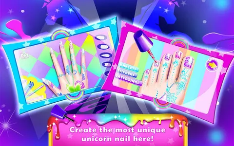 Rainbow Unicorn Nail Beauty Ar screenshot 13