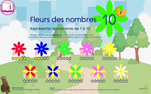 Fleurs des nombres 10 screenshot 0