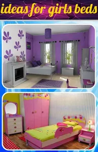 bed ideas for girls screenshot 0
