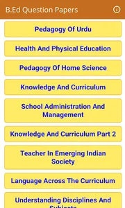 B.Ed Question Papers screenshot 9