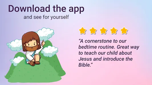 Bedtime Bible Stories for Kids screenshot 11