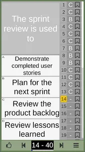 Agile Scrum Foundation Exam screenshot 0