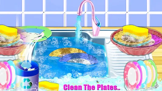 Girl cleaning house game screenshot 4