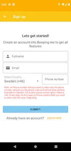 BeepingMe screenshot 2