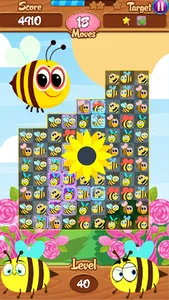 Bees Friends Pop Match3 Puzzle screenshot 11