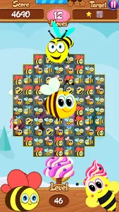 Bees Friends Pop Match3 Puzzle screenshot 12